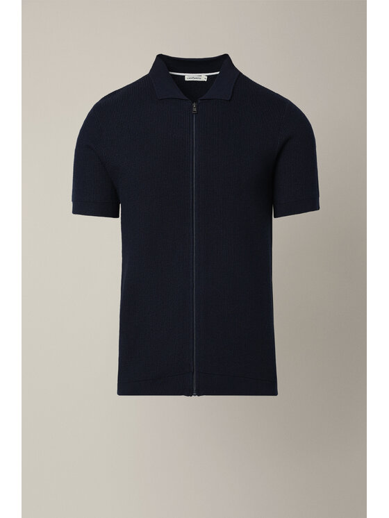 Lancerto Lancerto Polo Maurizio PO073126000013 Granatowy Regular Fit