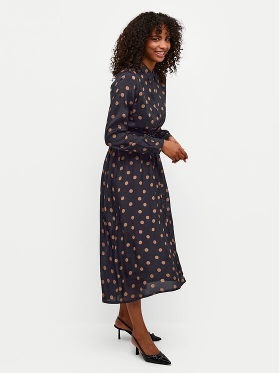 Kaffe Kaffe Rochie tip cămașă Oline 10551216 Negru Regular Fit
