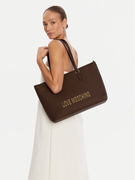 LOVE MOSCHINO LOVE MOSCHINO Ročna torba JC4190PP1NKD0301 Rjava