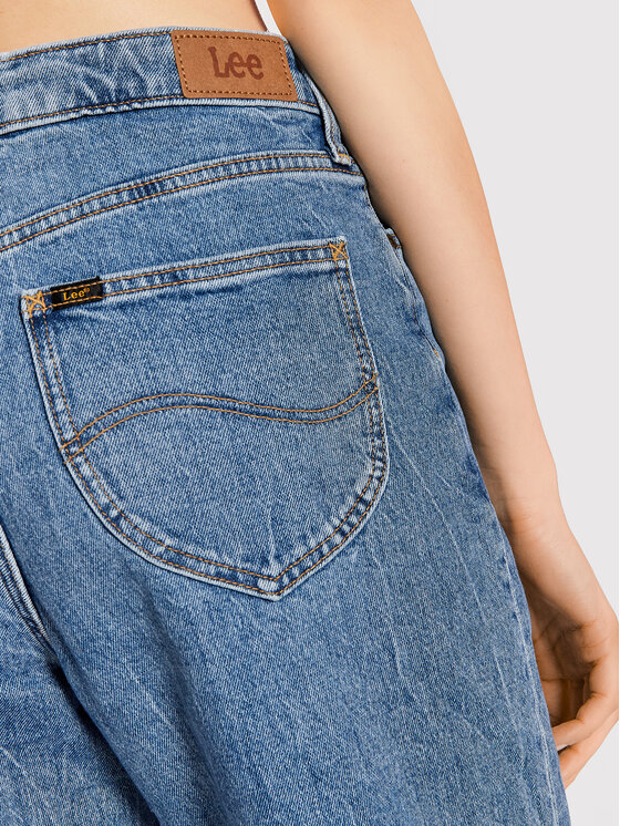 Lee Lee Jeans hlače Wide L31ZMWMQ 112139891 Modra Regular Fit