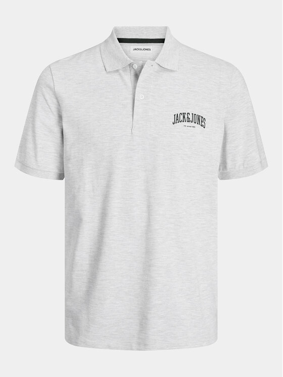 Jack & Jones Jack & Jones Polo Josh 12247387 Biały Standard Fit
