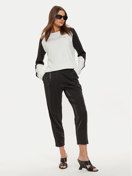Liu Jo Sport Liu Jo Sport Felpa TF4149 F0778 Bianco Regular Fit