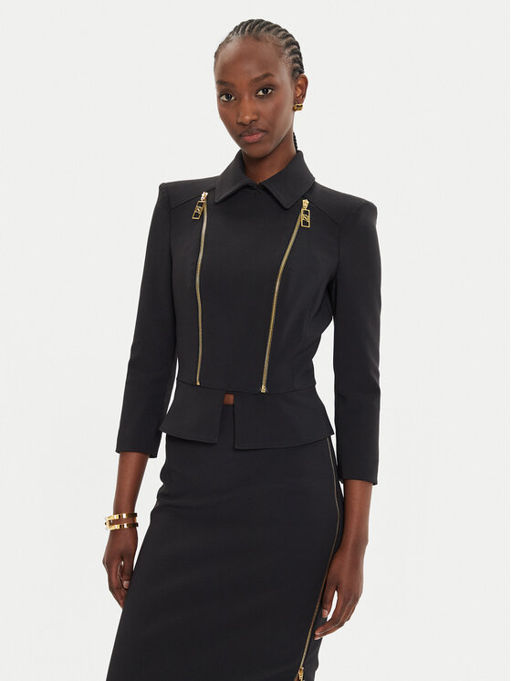 Elisabetta Franchi Elisabetta Franchi Sako GI-100-46E2 Černá Slim Fit