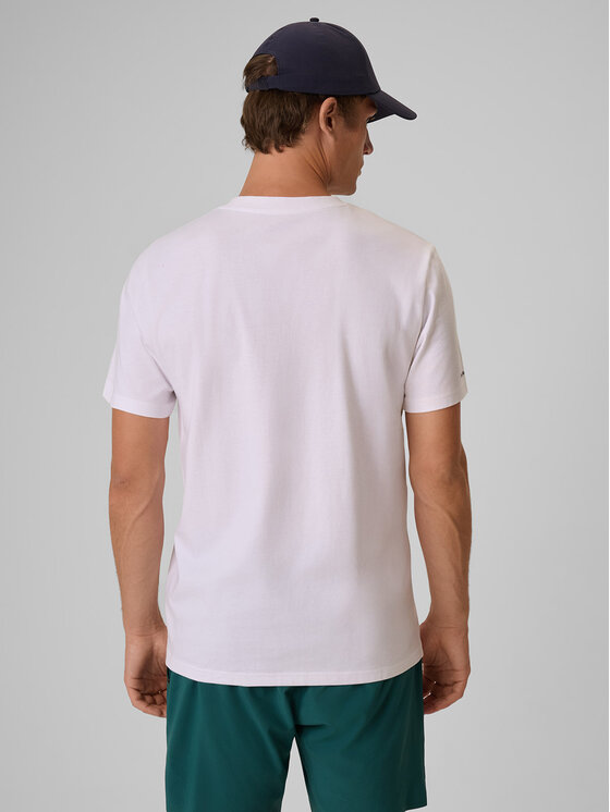 4F 4F T-Shirt COMMERCIAL Biały Regular Fit