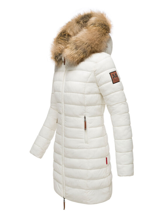 Marikoo Marikoo Kurtka zimowa Rose Biały Regular Fit