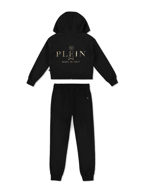 PHILIPP PLEIN PHILIPP PLEIN Sada top a nohavice 3671 Čierna Regular Fit