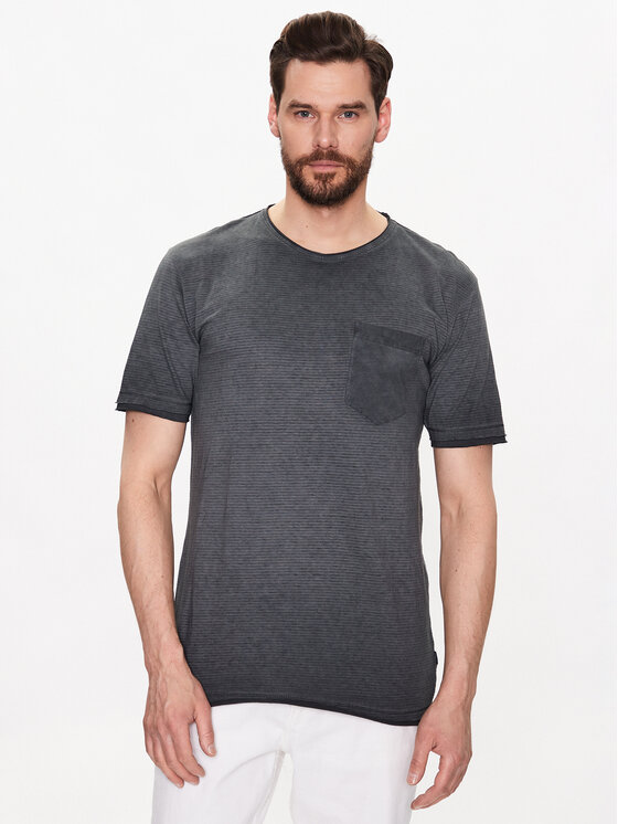 Lindbergh Lindbergh Тишърт 30-420053 Сив Regular Fit