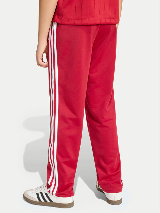 adidas adidas Παντελόνι φόρμας Firebird HZ6651 Κόκκινο Regular Fit