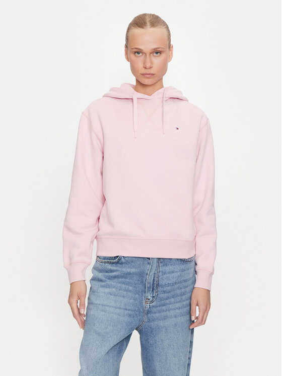 Tommy Hilfiger Tommy Hilfiger Pulóver WW0WW41245 Rózsaszín Relaxed Fit