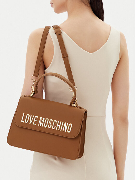 LOVE MOSCHINO LOVE MOSCHINO Ročna torba JC4032PP1MKD0201 Rjava