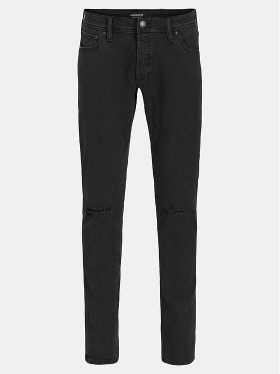 Jack&Jones Jack&Jones Jeansy Glenn 12269586 Czarny Slim Fit