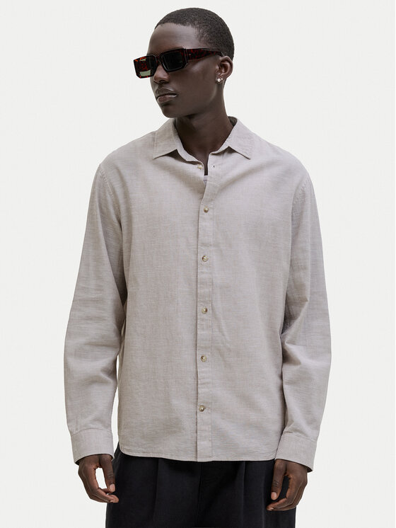 Jack & Jones Cămașă Summer 12289174 Bej Regular Fit