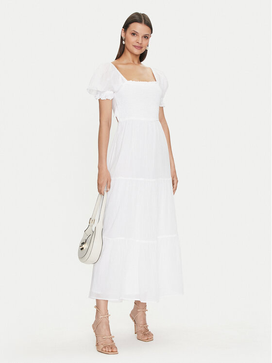 Gina Tricot Gina Tricot Ljetna haljina 22706 Bijela Regular Fit