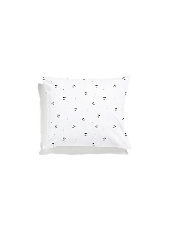 White pocket White pocket Poszewka na poduszkę satynowa Biały