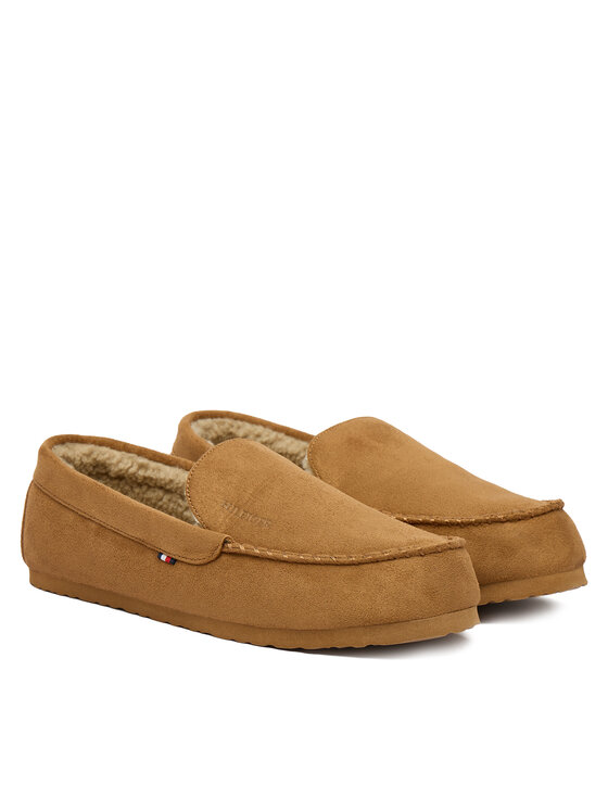Tommy Hilfiger Tommy Hilfiger Papuče M Driver House FM0FM05617 Hnedá