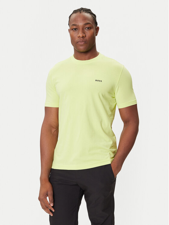 BOSS BOSS Majica 50506373 Zelena Regular Fit