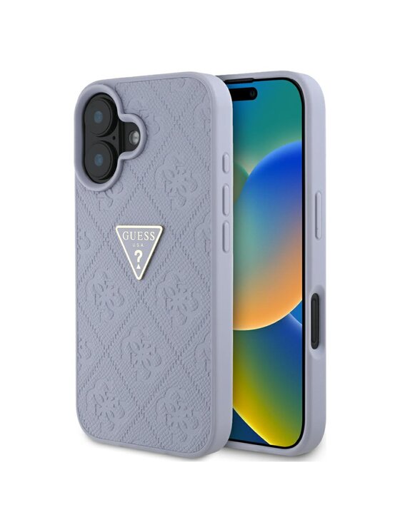 Guess Guess Etui na telefon Apple iPhone 16 Fioletowy