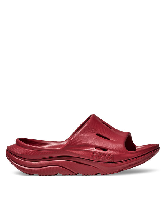 Hoka Hoka Klapki Ora Recovery Slide 3 1135061 Czerwony