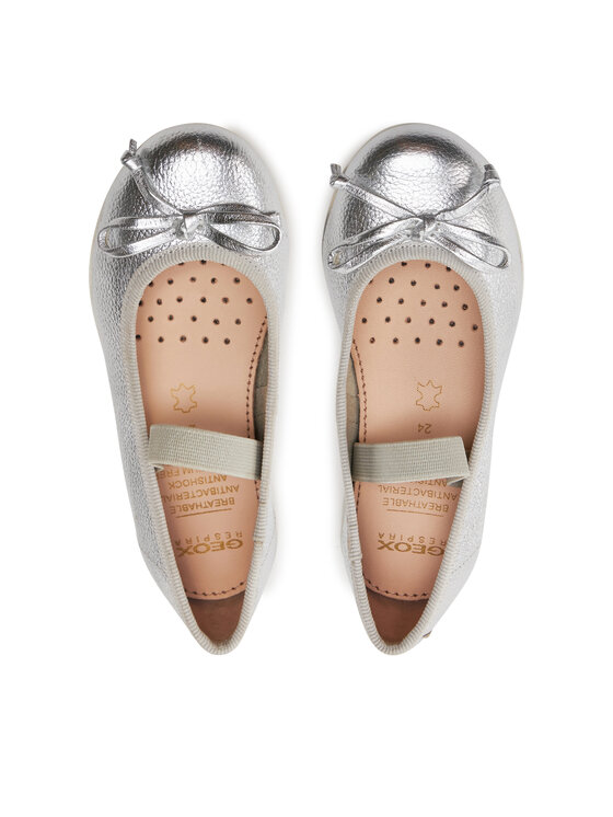Geox Geox Ballerine Jr Plie' J4555D 00044 C1007 M Argento