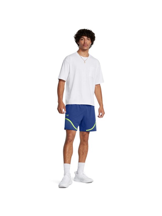 Under Armour Under Armour Szorty sportowe Vanish Woven 6in Grph Niebieski Regular Fit