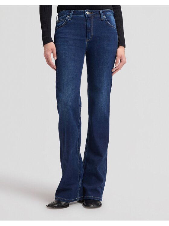Lee Lee Jeansy LANA Niebieski Bootcut Fit