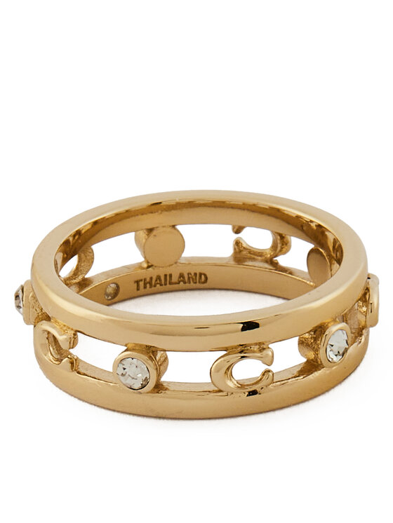 Coach Coach 3er-Set Ringe 37506210 Goldfarben