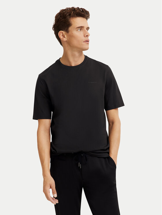 Bugatti Bugatti Tricou 8350-95040 Negru Regular Fit