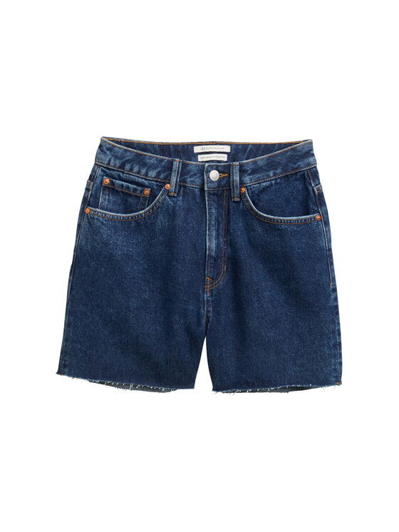 Tom Tailor Denim Tom Tailor Denim Τζιν σορτσάκια 1045651 Σκούρο μπλε Regular Fit
