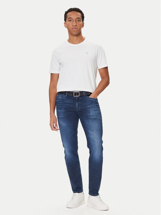 BOSS BOSS Jeans hlače H-Re.Maine 50550938 Mornarsko modra Regular Fit