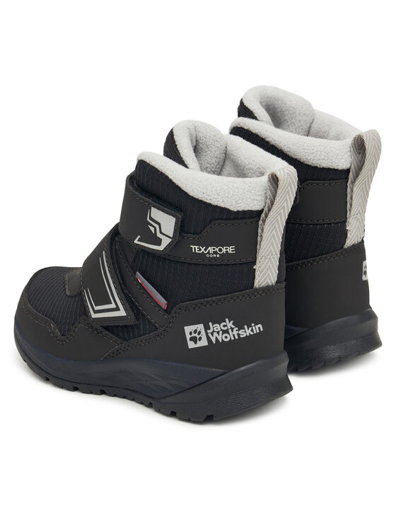 Jack Wolfskin Jack Wolfskin Sněhule Polar Bear B Texapore Mid VC K A62144 Černá
