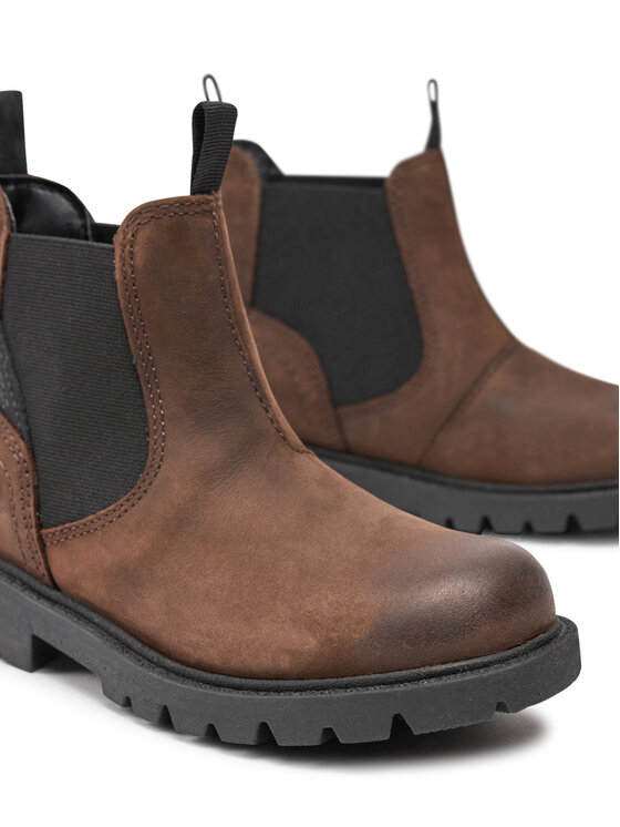Geox Geox Gležnjarji J Shaylax Boy J16FAA 00045 C0582 S Rjava