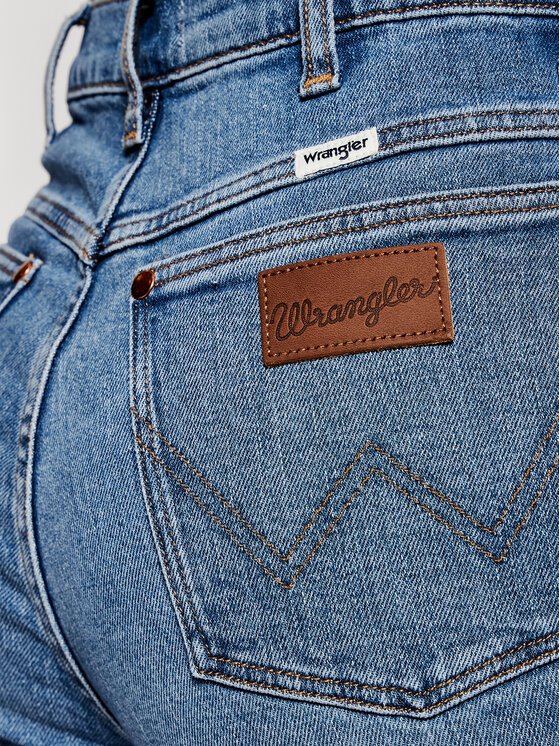 Wrangler Wrangler Τζιν Wild West W2H2JX31A 112128613 Μπλε Regular Fit