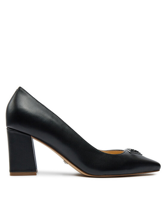 Pantofi pumps Guess Varlay2 FLTVR2 LEA08 Negru