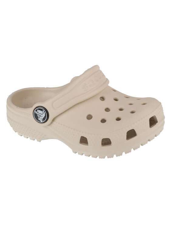 Klapki, rozmiar 25/26, Szare, Crocs Classic Clog Kids T