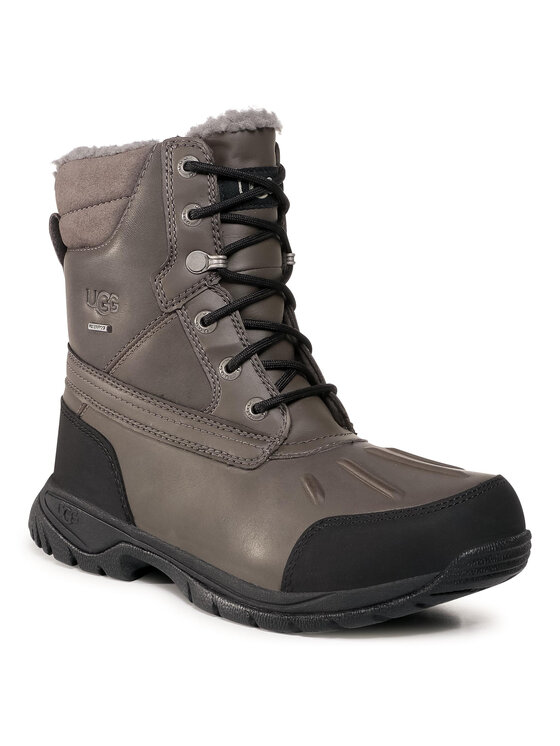 short gray hunter boots