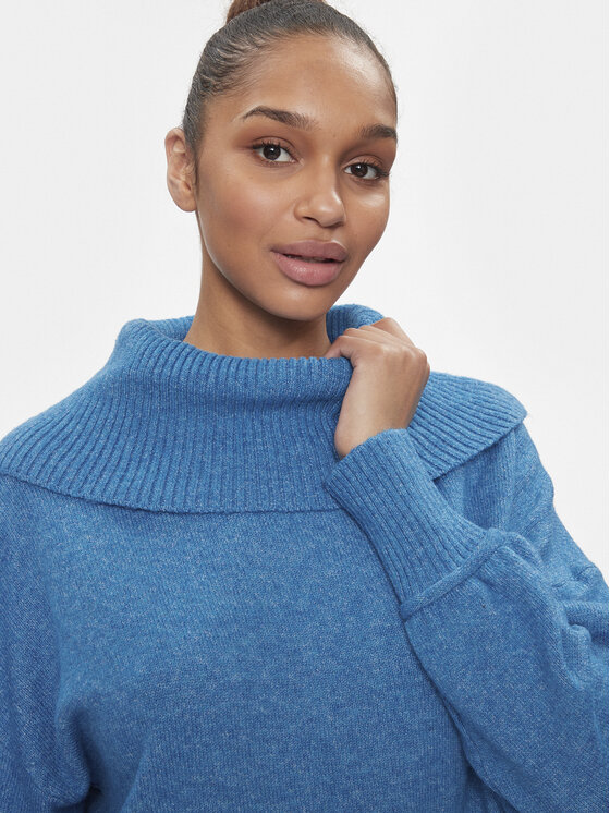 ONLY ONLY Kampsun 15306541 Sinine Relaxed Fit