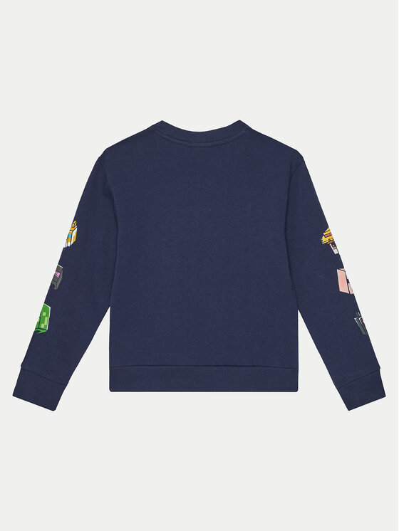 OVS OVS Суитшърт 2138183 Тъмносин Regular Fit