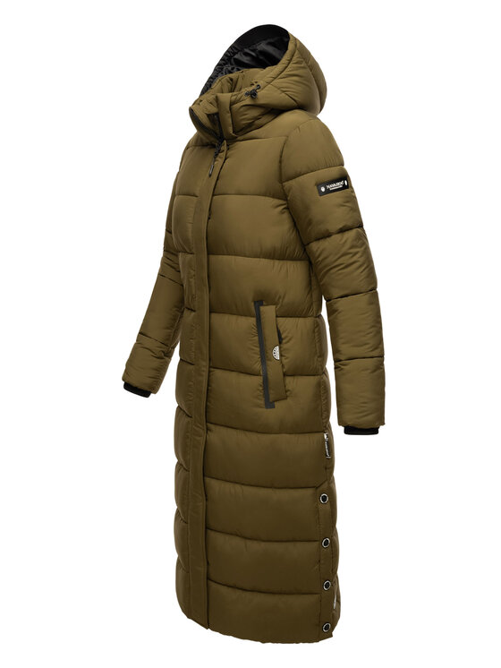 Navahoo Navahoo Kurtka zimowa Isalie Zielony Regular Fit