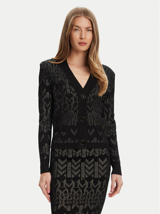 Marciano Guess Marciano Guess Kardigan 5YGR06 5877Z Černá Regular Fit