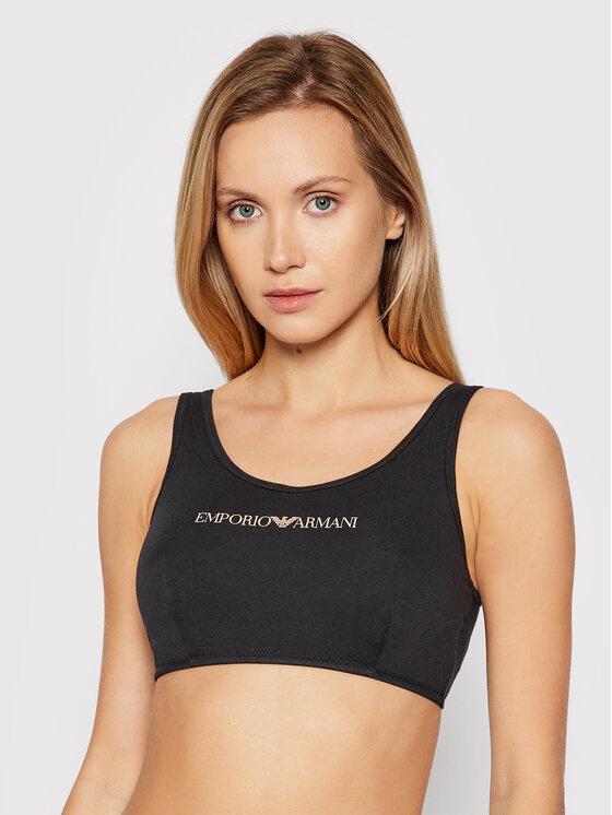 Emporio Armani Underwear Top nedrček 164403 1A227 00020 Črna