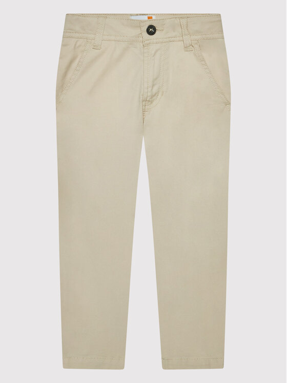 Timberland Timberland Medžiaginės kelnės T24B88 S Smėlio Chino Fit