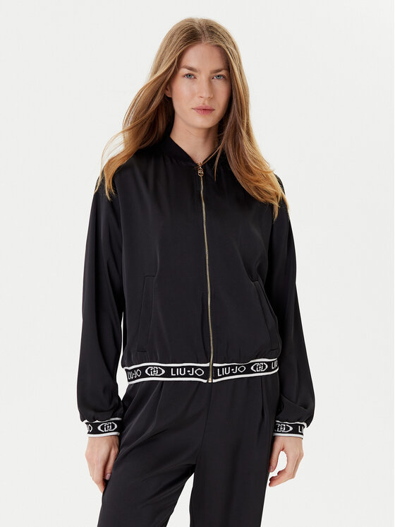 Liu Jo Sport Bluza TF5191 T004A Czarny Regular Fit