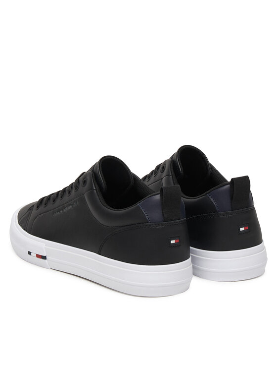 Tommy Hilfiger Tommy Hilfiger Sneakersy Harlem Street Lth FM0FM05708 Tmavomodrá