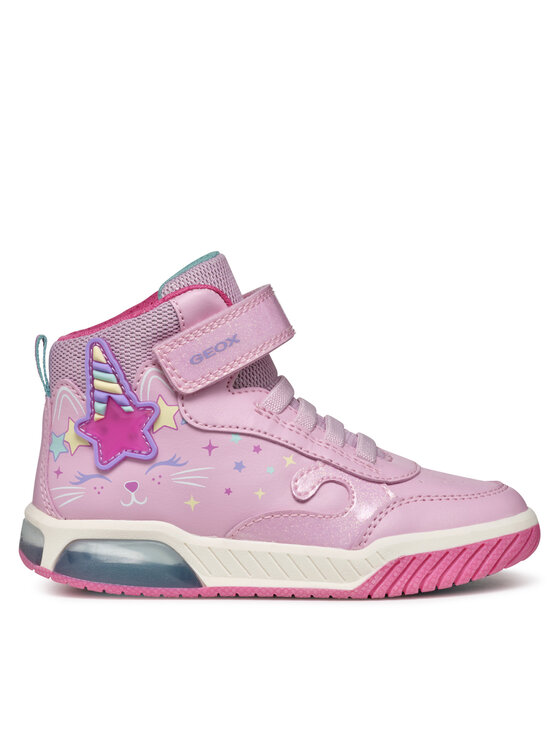Kinder Sneakers Geox, Schuhgröße 34 Rosa J Inek Girl J46ASB 0BCKC C8206 D