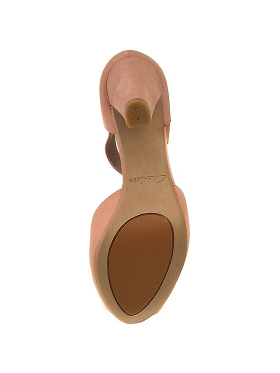 Clarks Chaussures basses Kendra Flower 261176474 Rose Modivo