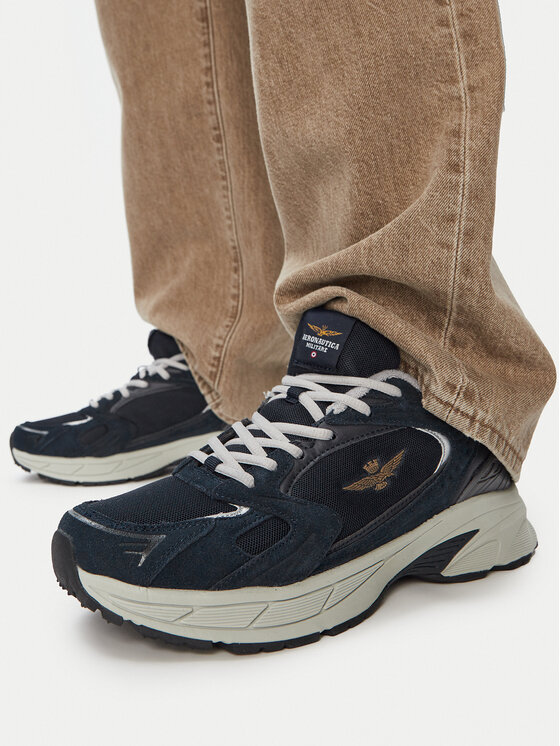 Aeronautica Militare Sneakers 261SC0301UCT03500 Bleumarin
