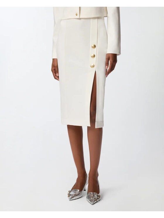 PINKO PINKO Gonna 85695 Bianco Regular Fit