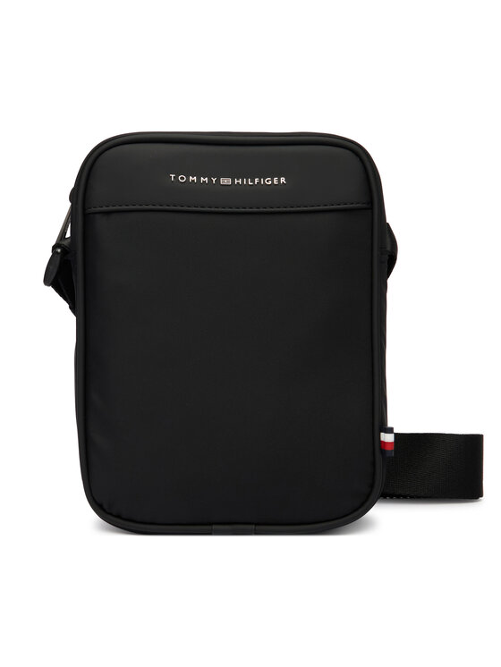 Tommy Hilfiger Tommy Hilfiger Umhängetasche Th Repreve Mini Reporter AM0AM14150 Schwarz