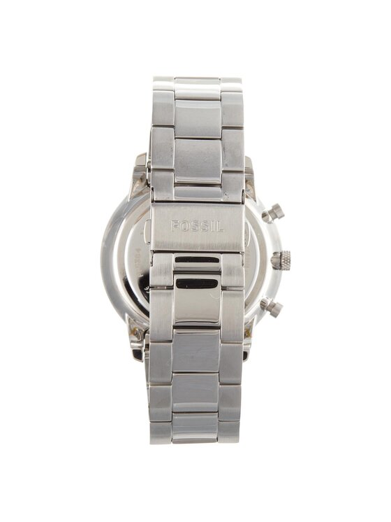 Fossil Fossil Zegarek Neutra Chrono FS5384 Srebrny