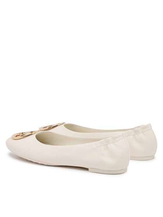 Tory Burch Tory Burch Baleríny Claire Ballet 147379 Écru